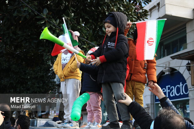 راهپیمایی یوم الله ۲۲ بهمن در رشت