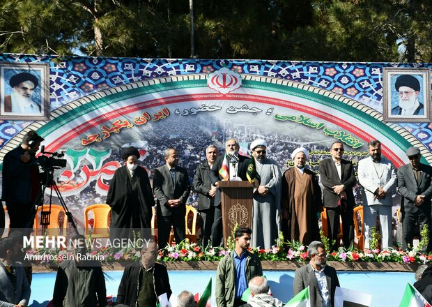 راهپیمایی ۲۲ بهمن در بیرجند