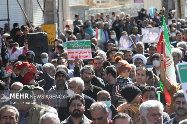 22 Bahman rallies in Iran provinces (2)