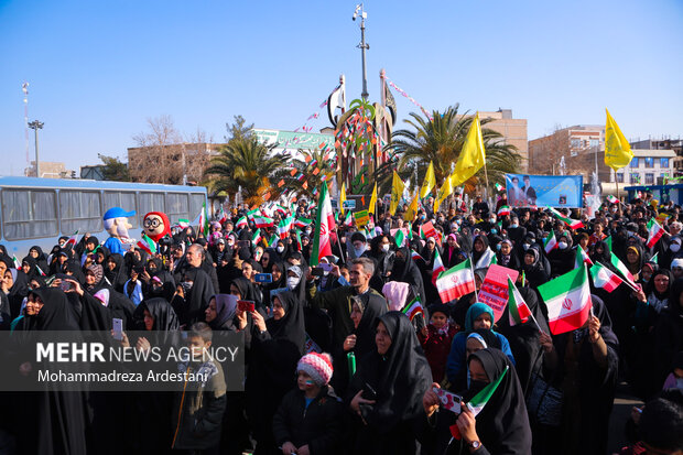 22 Bahman rallies in Iran provinces (2)