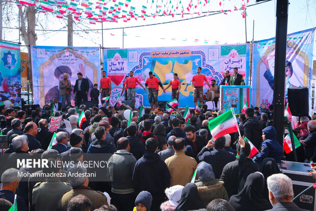 22 Bahman rallies in Iran provinces (2)