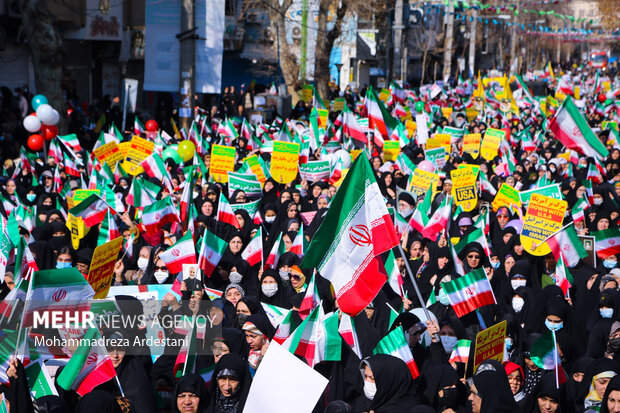 22 Bahman rallies in Iran provinces (2)