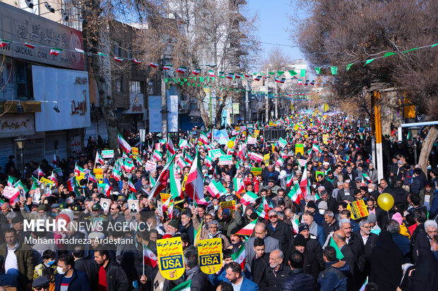 22 Bahman rallies in Iran provinces (2)