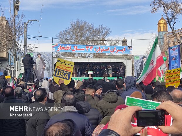 راهپیمایی ۲۲ بهمن در سنندج