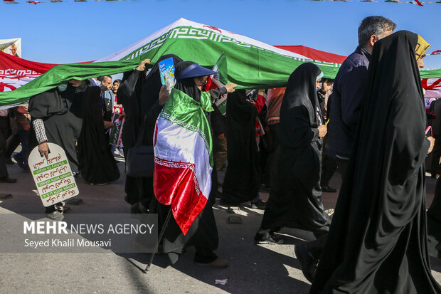 راهپیمایی ۲۲ بهمن در اهواز