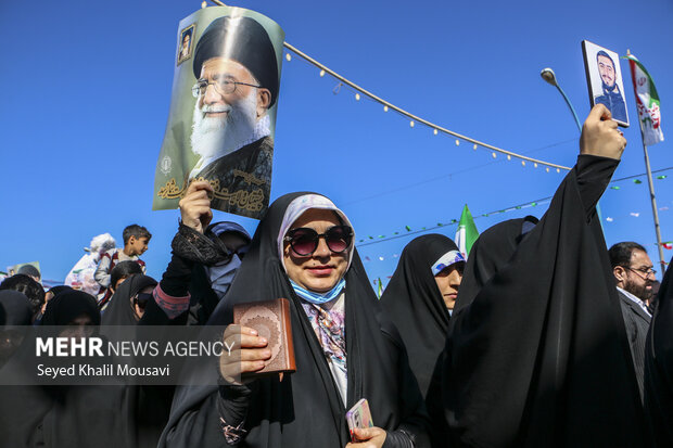 راهپیمایی ۲۲ بهمن در اهواز