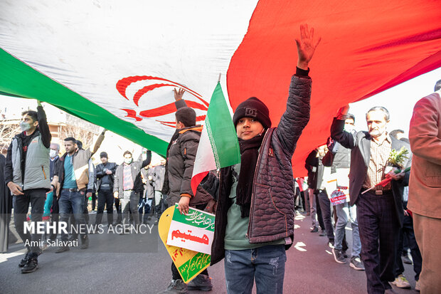 راهپیمایی ۲۲ بهمن در سمنان