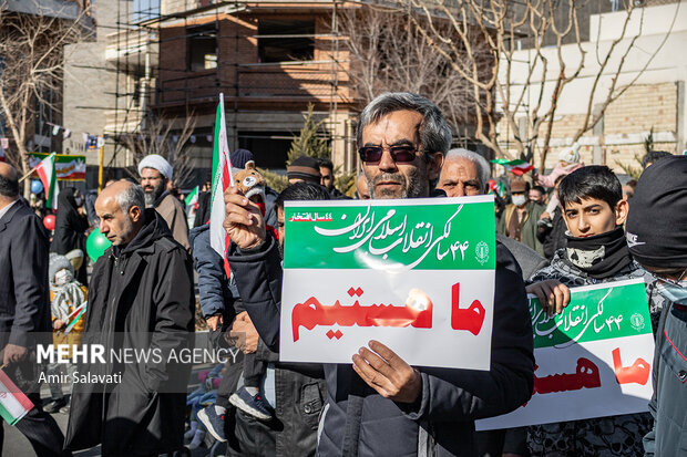 راهپیمایی ۲۲ بهمن در سمنان