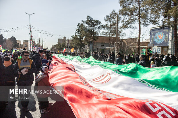 راهپیمایی ۲۲ بهمن در سمنان