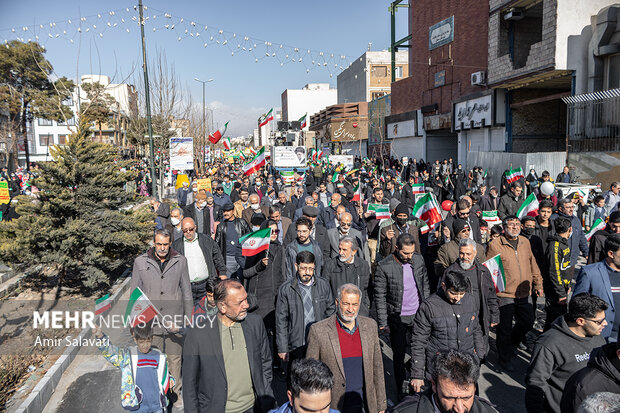 راهپیمایی ۲۲ بهمن در سمنان