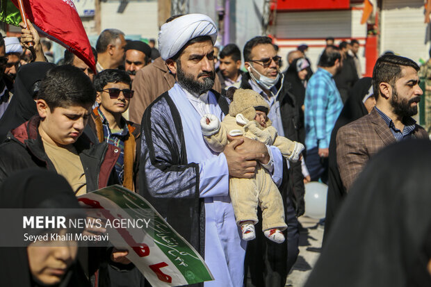 راهپیمایی ۲۲ بهمن در اهواز