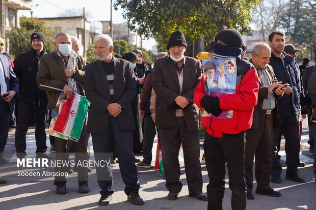 راهپیمایی ۲۲ بهمن در بابل