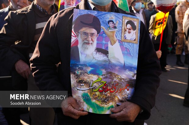 راهپیمایی ۲۲ بهمن در بابل