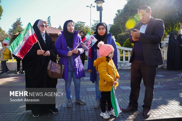 راهپیمایی ۲۲ بهمن در بابل