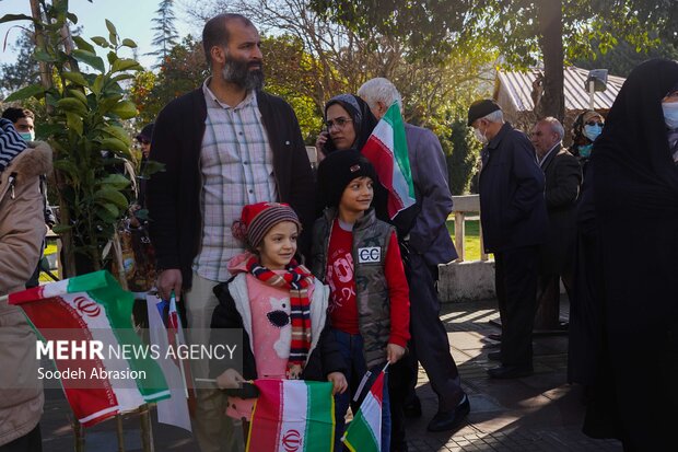 راهپیمایی ۲۲ بهمن در بابل