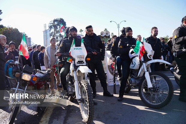 راهپیمایی ۲۲ بهمن در بابل