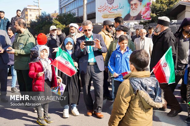 راهپیمایی ۲۲ بهمن در بابل