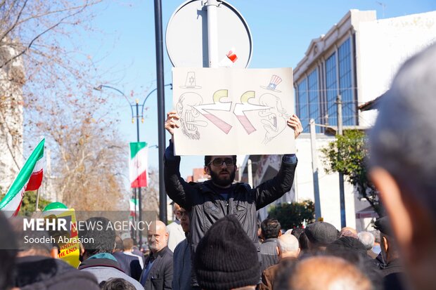 راهپیمایی ۲۲ بهمن در بابل