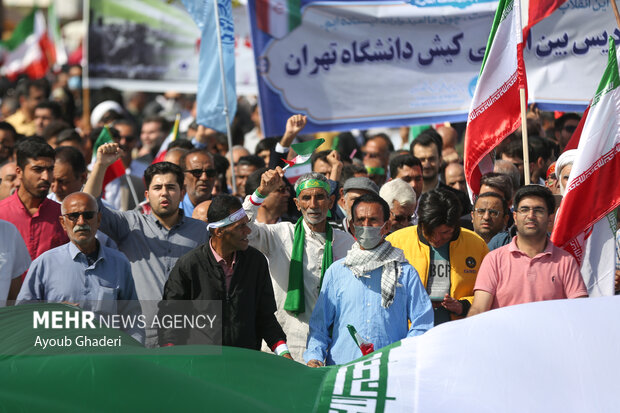 22 Bahman rallies in Iran provinces (2)