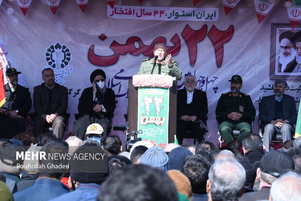 راهپیمایی ۲۲ بهمن در گلستان