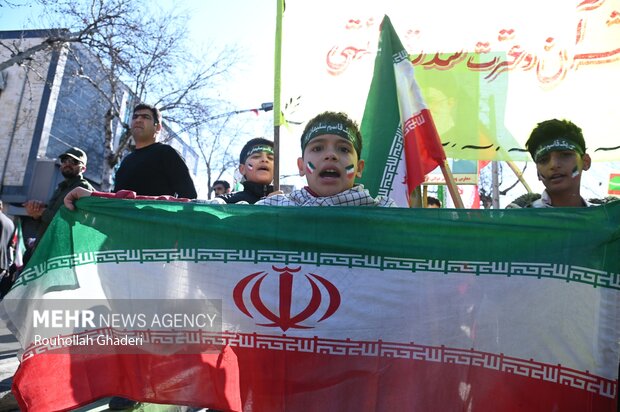 راهپیمایی ۲۲ بهمن در گلستان