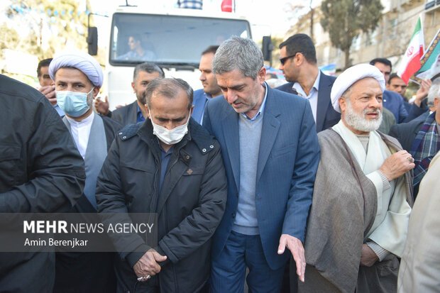 راهپیمایی ۲۲ بهمن در شیراز