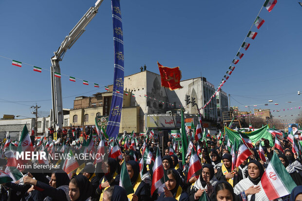 راهپیمایی ۲۲ بهمن در شیراز