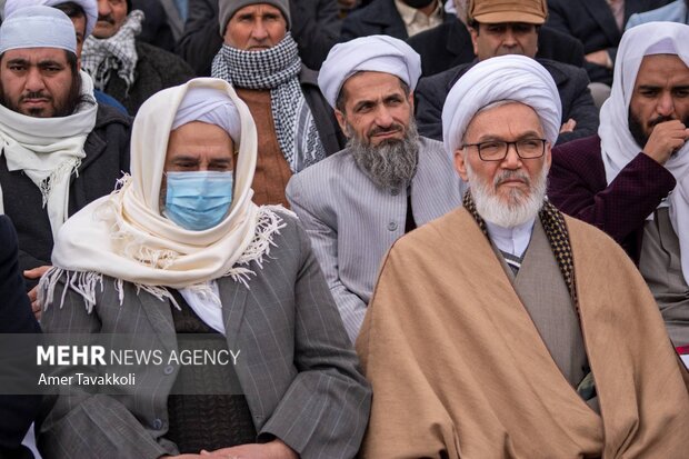 راهپیمایی 22 بهمن در تایباد