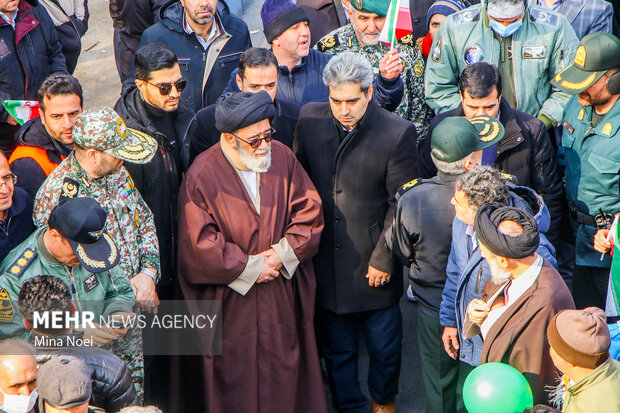 راهپیمایی ۲۲ بهمن در تبریز