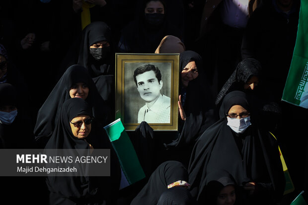 راهپیمایی ۲۲ بهمن در یزد
