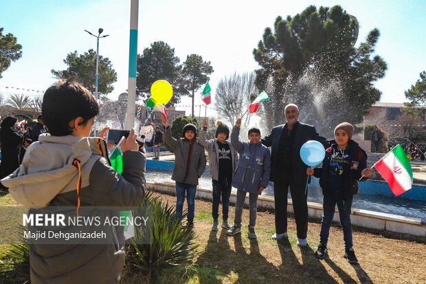 راهپیمایی ۲۲ بهمن در یزد