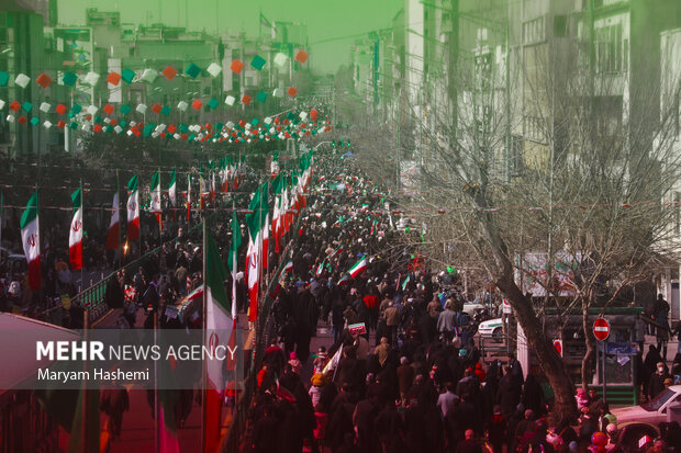 مراسم إحياء ذكرى انتصار الثورة الإسلامية المجيدة