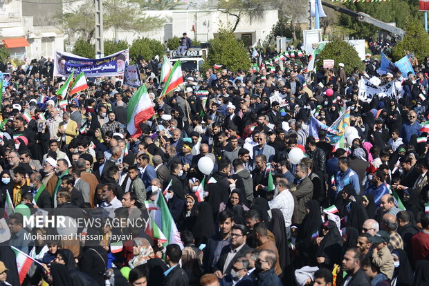 راهپیمایی ۲۲ بهمن آبادان