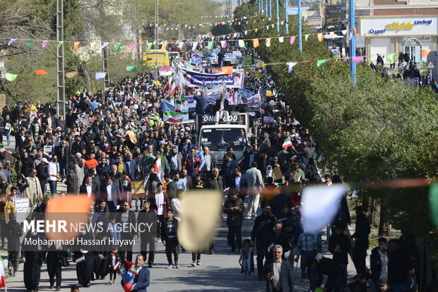 راهپیمایی ۲۲ بهمن آبادان