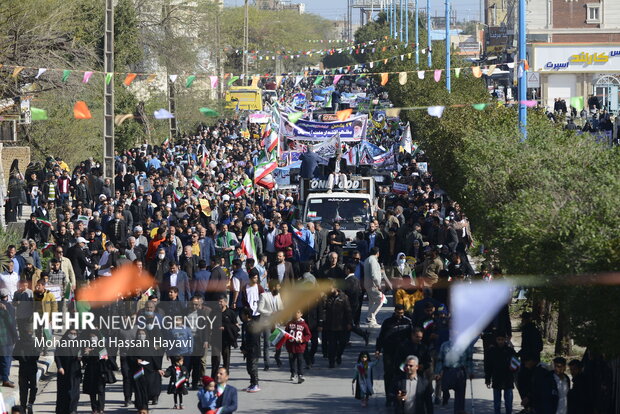 راهپیمایی ۲۲ بهمن آبادان