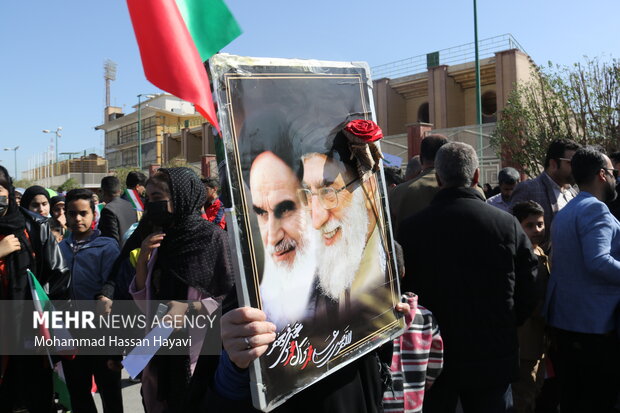 راهپیمایی ۲۲ بهمن آبادان