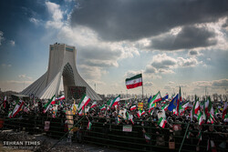 Iranians celebrate 44th anniversary of Islamic Revolution