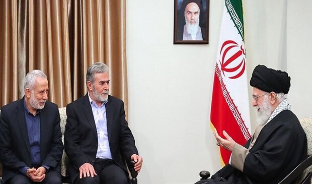 Al-Nakhaleh felicitates Leader on Islamic Revolution anniv.