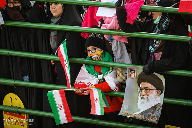 Iranians celebrate 44th anniversary of Islamic Revolution