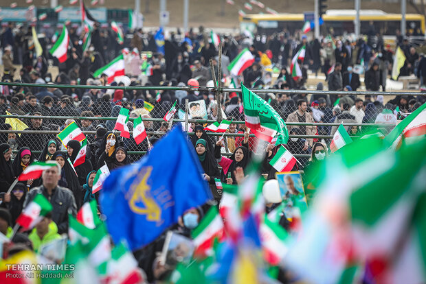 Iranians celebrate 44th anniversary of Islamic Revolution