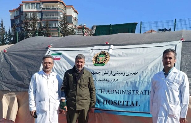 İran’ın Adıyaman’da kurduğu sahra hastanesi hizmet vermeye başladı 