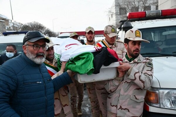 ‘Asrın depremi’nde hayatını kaybeden 3 sporcunun cenazesi İran’a getirildi