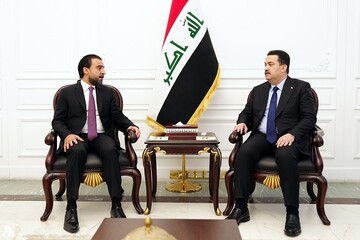 دیدار نخست وزیر و رئیس پارلمان عراق