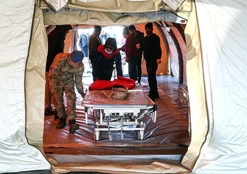 Army sets up field hospital in quake-hit Turkey