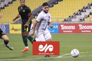 گل تماشایی مهرداد محمدی به ام‌صلال در لیگ ستارگان قطر