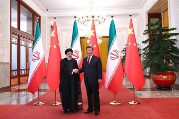 چینی صدر کا چین ایران اسٹریٹجک شراکت داری کو آگے بڑھانے کے عزم کا اظہار