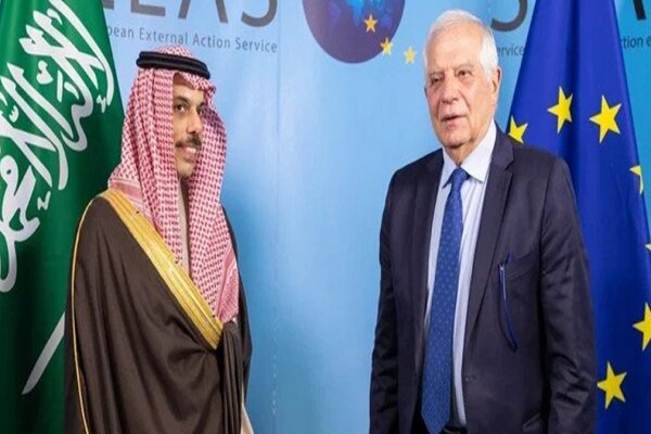 Borrell ile Suudi Arabistanlı Bakan İran'ı görüştü