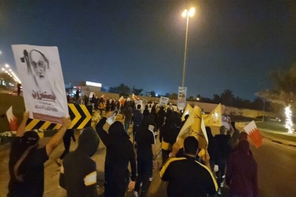 تظاهرات مردم بحرین به مناسبت سالروز انقلاب ۱۴ فوریه 