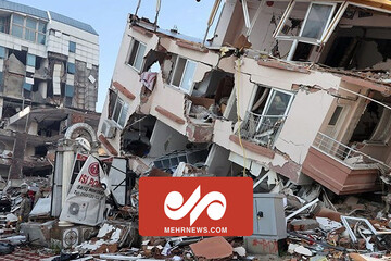 فیلم جدید از لحظه وقوع زلزله در شهر قهرمان ماراش ترکیه