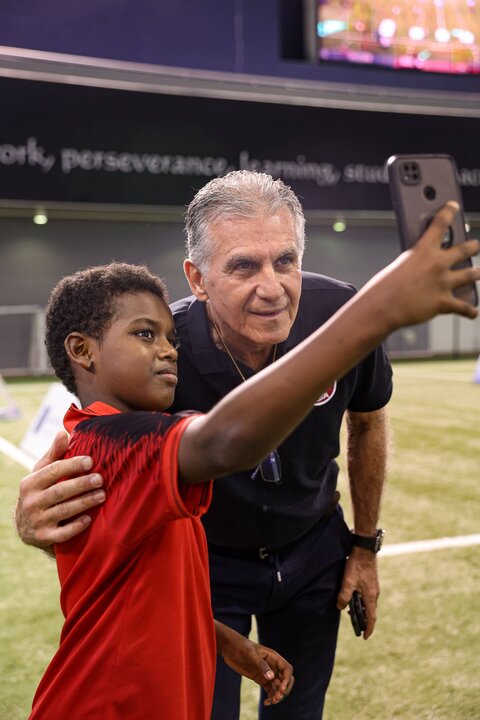 مربی تیم ملی فوتبال ایران همراه کیروش در قطر رویت شد! 3